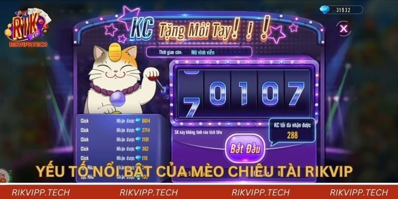 Yếu tố nổi bật của mèo chiêu tài Rikvip Yếu tố nổi bật của mèo chiêu tài Rikvip